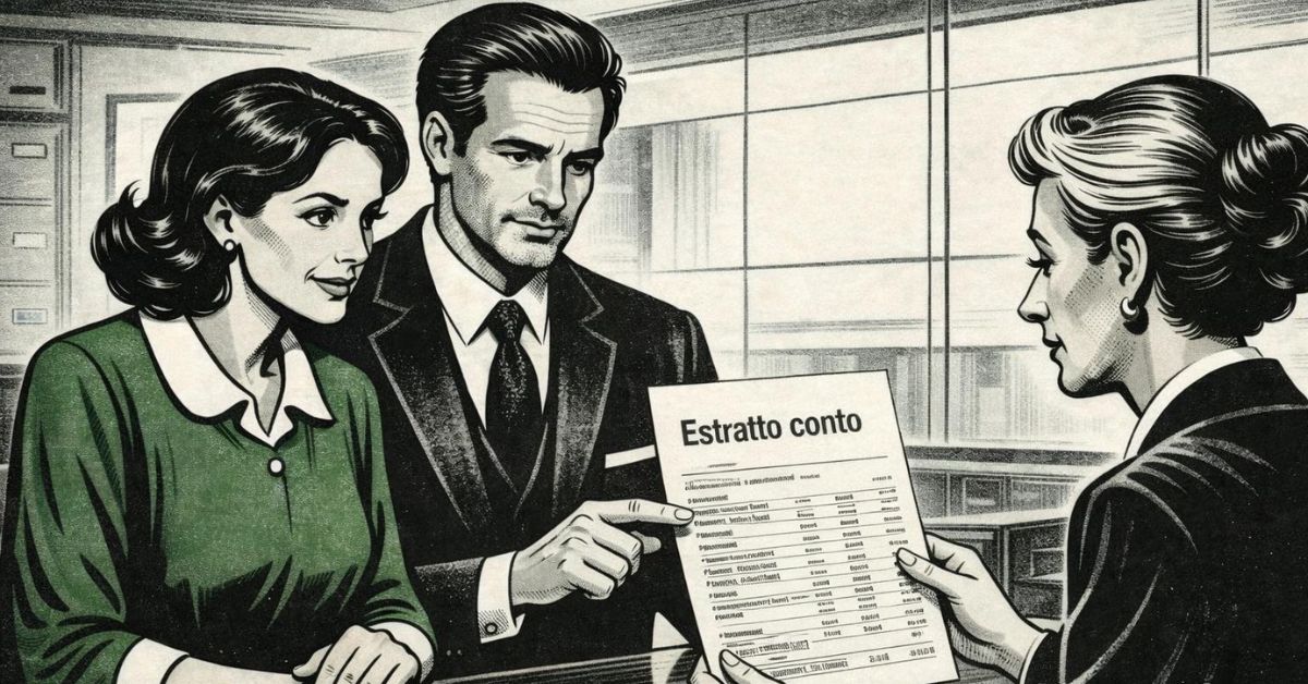 Conto corrente cointestato - Copertina