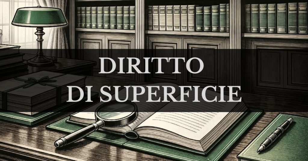 Diritto di superficie - Copertina