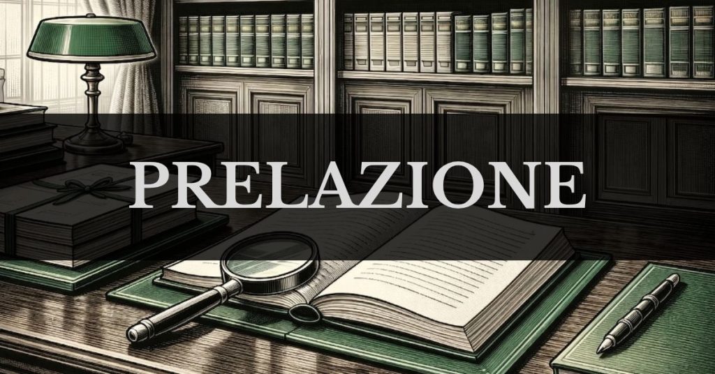 Prelazione - Copertina