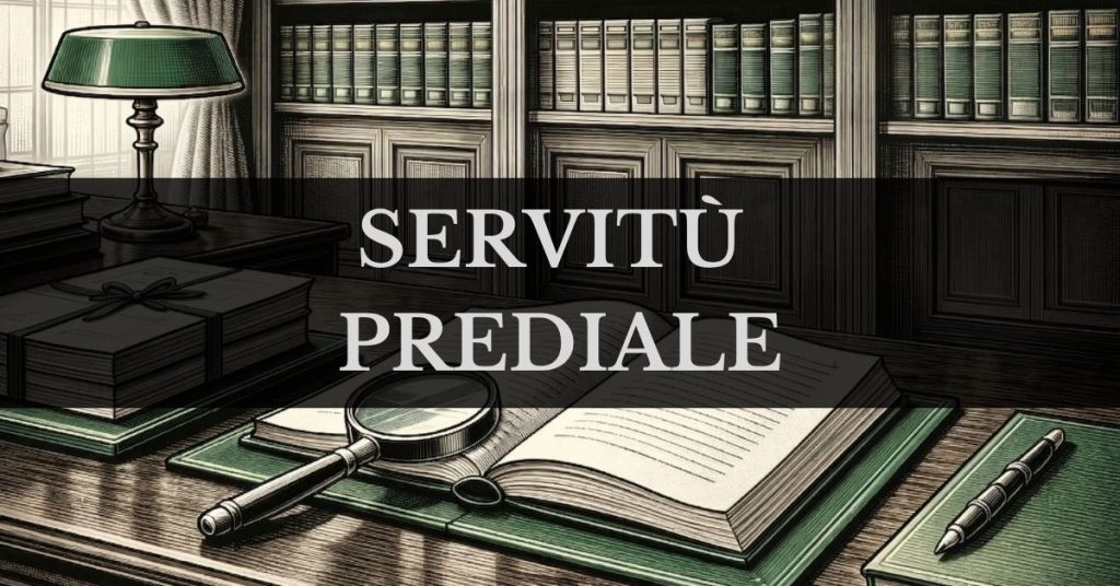 Servitù prediale - Copertina