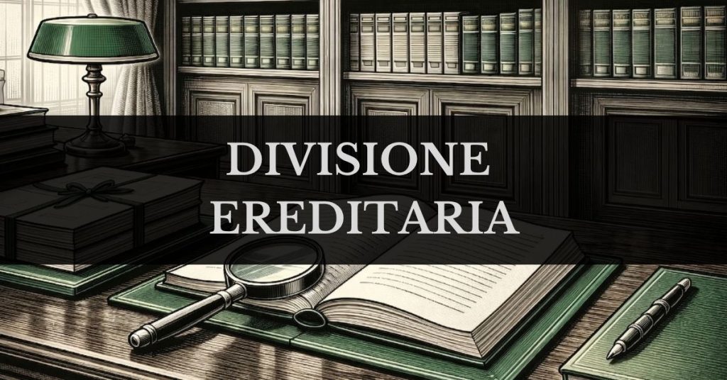 Divisione ereditaria - Copertina