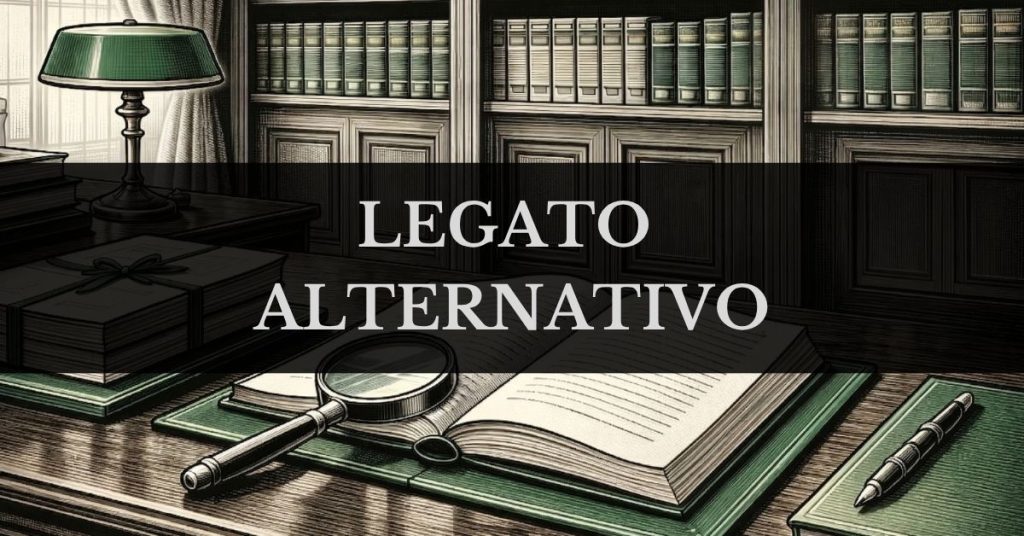 Legato alternativo - Copertina